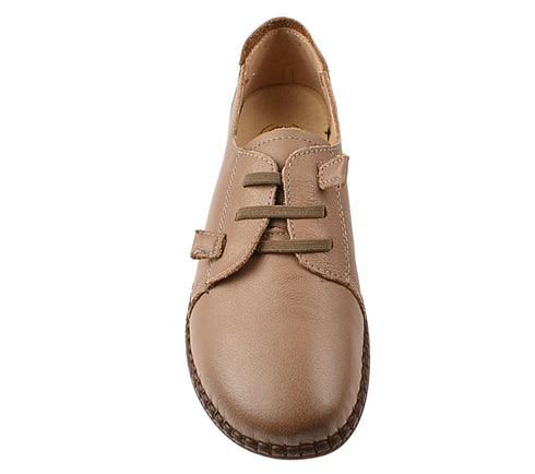 Pantofi casual, dama, FORMAZIONE, D3366B bej, piele naturala